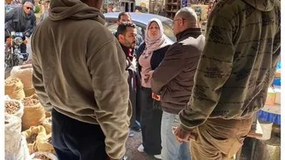 ضبط 400 كيلو بلح أسواني مجهول المصدر بطوخ