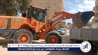 تفاصيل جهود مدن مطروح في إعادة الانضباط للشوارع