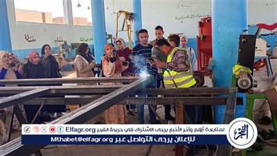 كلية التكنولوجيا والتعليم تنظم زيارة ميدانية للطلاب لمصنع تشكيل المعادن بسوهاج