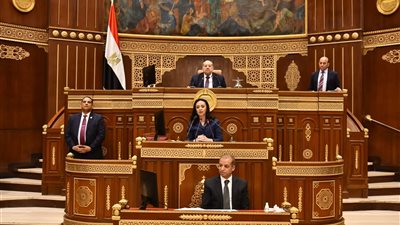 وزيرة التضامن أمام 