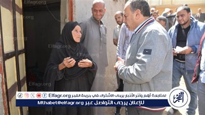 محافظ أسيوط يأمر بإعادة بناء منزل سيدة مسنة بقرية بنى زيد الأكراد بمركز الفتح 