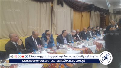 محافظ أسيوط يشارك بحفل الأفطار الجماعي لـ 