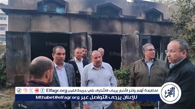 نائب رئيس جامعة الأزهر يتفقد موقع حريق فى محول كهرباء بالمدينة الجامعية للطالبات بأسيوط 