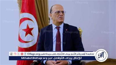 السفير التونسي بالقاهرة: علاقات مصر وتونس ضاربة في التاريخ وهذا حجم التبادل التجاري(فيديو)