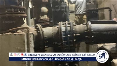 رئيس مياه القناة: الانتهاء من تغير كبل محطة جنيفة وتشغيل طلمبات المستقبل