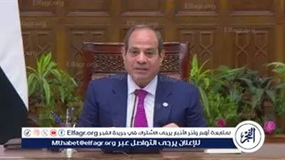 عاجل- الرئيس السيسي: هنظم موضوع الفن بشكل أكبر وخفت على المجتمع ( تفاصيل)