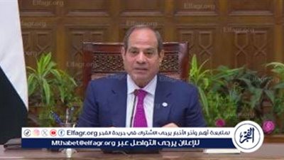 عاجل| الرئيس السيسي: نواصل جهودنا لضمان تمكين المرأة في المناصب القيادية