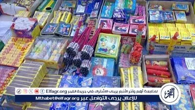 ضبط ورشة لتصنيع الألعاب النارية بالفيوم وتحريز أكثر من 4 ملايين صاروخ