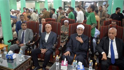 محافظ الأقصر يشهد الاحتفال بليلة القدر بالساحة الرضوانية