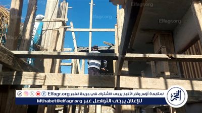 تفاصيل تنفيذ زالة فى المهد لشدة خشبية وبالطريق العام بقرية في أجا بالدقهلية 