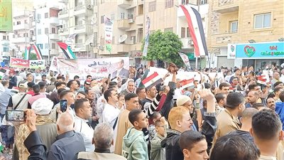 لا لا للتهجير.. هتافات ضد التهجير في محافظة قنا