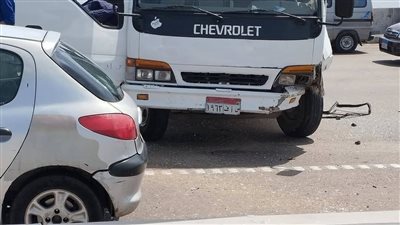 مصرع شخصين وإصابة 10 في انقلاب ميكروباص علي طريق جمصة 