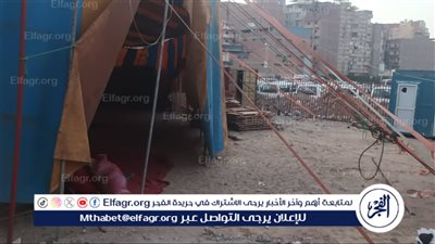 بعد هجوم النمر على المساعد.. إزالة سيرك أنوسة كوتة فى طنطا وعودتة إلى القاهرة (صور)