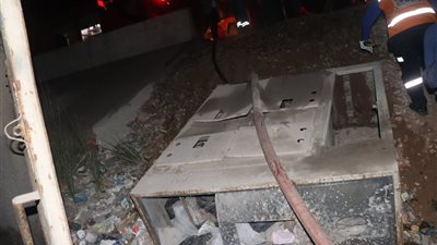 السيطرة على حريق بأرض قرب المنشآت الصناعية بأبو زعبل