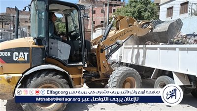 رفع 350 طن مخلفات بمركز ساحل سليم فى أسيوط 