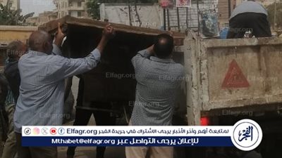 رئيس مركز ديروط بأسيوط يقود حملة مكبرة لإزالة التعديات على الطريق بالمركز 