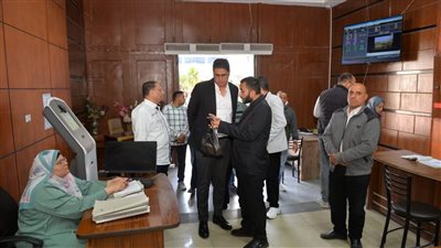 نائب محافظ الدقهلية يتفقد المركز التكنولوجي ويؤكد على سرعة تقديم الخدمات للمواطنين