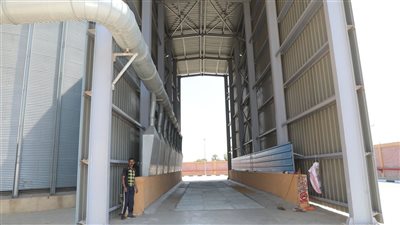 محافظ المنوفية: 13 صومعة بنطاق المحافظة بسعة تخزينية تزيد عن (135) ألف طن ويشدد رفع درجة الاستعداد 