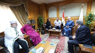 وفد «كنائس من أجل السلام»: نرفض التهجير القسري وندعم الأزهر في دفاعه عن الشعب الفلسطيني