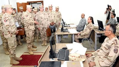 رئيس أركان حرب القوات المسلحة يتفقد الأكاديمية العسكرية للدراسات العليا والإستراتيجية بالقيادة الإستراتيجية فى العاصمة الإدارية الجديدة