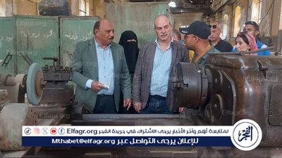 رئيس مياه القناة يتفقد الادارات الفنية والورشة الميكانيكية المركزية ورفع الصرف الصحي