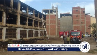 السبب ماس كهربائي و انبوبة بوتجاز ..السيطرة على حريق بمزرعة بطلخا في الدقهلية