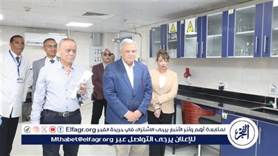 رئيس الشركة القابضة للمياه يتفقد محطــة مياه الهــلالي والمعمل المركزي بأسيوط