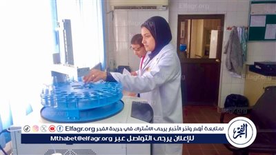 قطاع المعامل بشركة مياه الشرب والصرف الصحي بالفيوم تجميع 36،692 عينة 