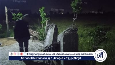 إزالة فورية لأعمدة خرسانية مخالفة يدويًا بقرية بهوت في نبروه