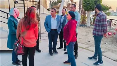 محافظ الدقهلية يتفقد أعمال تطوير المسرح الروماني بمكتبة مصر العامة