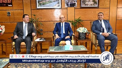 تفاصيل لقاء رئيس جامعة أسيوط مع رئيس الرقابة الإدارية بالمحافظة 