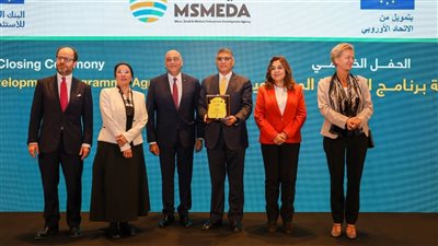 محافظ الجيزة يشارك في ختام برنامج تنمية المجتمع بالشراكة مع الاتحاد الأوروبي