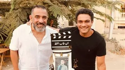 صور.. آسر ياسين يستأنف تصوير فيلمه الجديد 