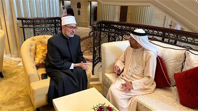 مفتي الجمهورية يلتقي رئيس المجلس العالمي للمجتمعات المسلمة