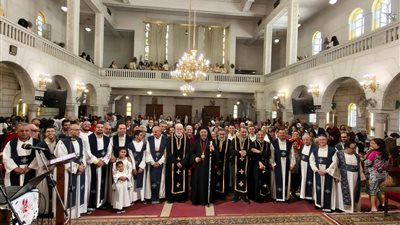 بطريرك الأقباط الكاثوليك يترأس صلوات خميس العهد بالفجالة