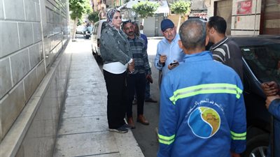 مياه الإسكندرية تواصل حملاتها لإزالة التعديات على شبكة مياه الشرب بنطاق فرع أبو قير 