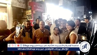 محافظ الدقهلية يتفقد حدائق المنصورة وطلخا ويشارك المواطنين فرحتهم والتقاط الصور التذكارية