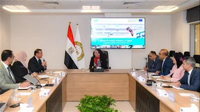 وزيرة البيئة تلتقي مع ممثلي برنامج الأمم المتحدة للتنمية الصناعية 