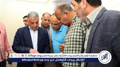 محافظ الإسماعيلية يتفقد المركز التكنولوجي بفايد لمتابعة معدل الإنجاز بملفات التقنين والتصالح