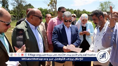 محافظ الإسماعيلية يتفقد أعمال إنشاء طريق الحمادات السحارة أبوآدم بأبوعطوة