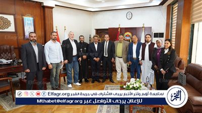 محافظ مطروح يلتقي بأمانة التحالف الوطني لدعم رئاسة الجمهورية