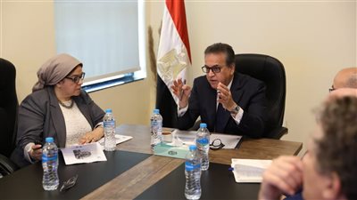 وزير الصحة يبحث مع وفد منظمة الصحة العالمية مستجدات المبادرة العالمية لسرطان الأطفال