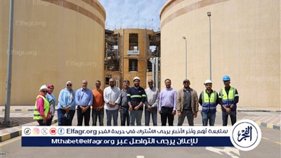 شركة المياه والصرف الصحي في الإسكندرية تستقبل فريق من أساتذة كلية هندسة وعلوم 