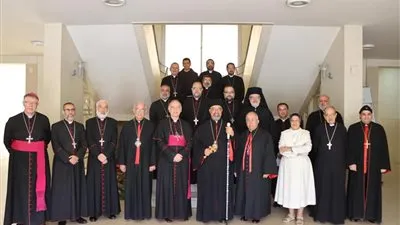 بطريرك الأقباط الكاثوليك يفتتح الاجتماع النصف سنوي الدوري لمجلس البطاركة والأساقفة الكاثوليك بمصر