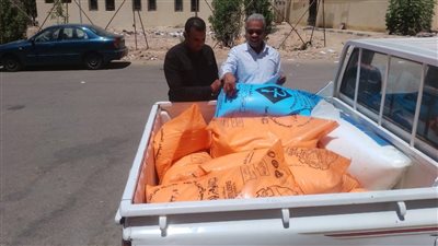 تموين الأقصر تضبط نصف طن أسمدة زراعية محظور تداولها بالأسواق و3 محاضر ذبح خارج المجازر الحكومية