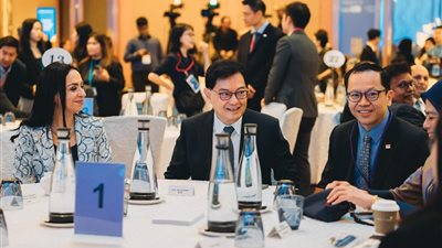 وزيرة التضامن تستعرض تجربة مصر في الحماية الاجتماعية بسنغافورة