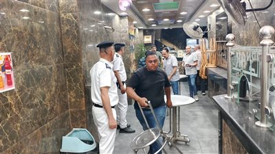 غلق وتشميع محلين شهيرين للألبان والحلويات في الجيزة لمخالفة التراخيص