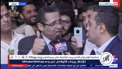 عقب فوزه بمقعد النقيب.. خالد البلشي يشكر عبد المحسن سلامة (فيديو)