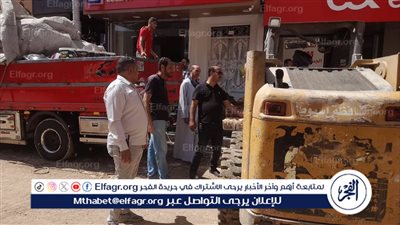 حملة إشغالات مكبرة بمدينة ساحل سليم بأسيوط 