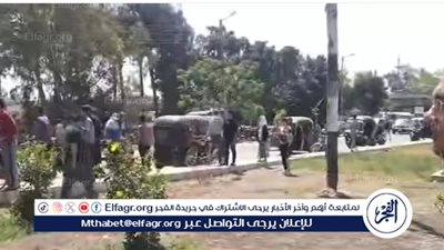 حريق هائل يلتهم شونة لقطع غيار السيارات على طريق أجا – القاهرة دون إصابات